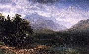Albert Bierstadt Mount Washington France oil painting artist